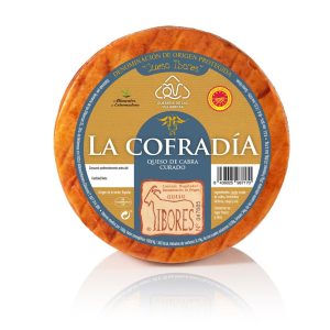 Queso de cabra dop ibores pimentonado